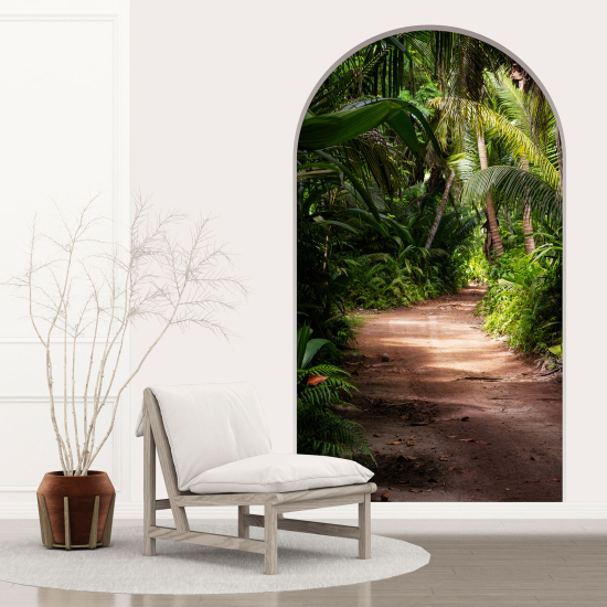 Optical Illusions Arch Wall Sticker - Path