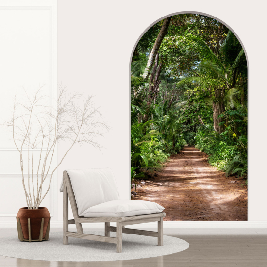 Optical Illusions Arch Wall Sticker - Path