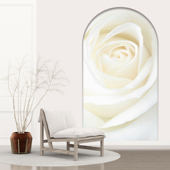 Optical Illusions Arch Wall Sticker - Rose