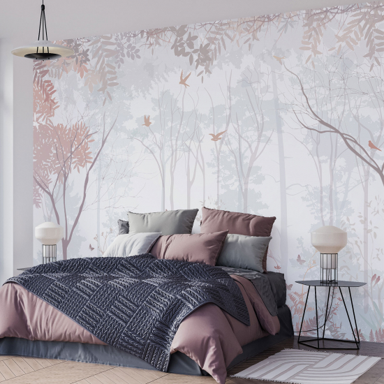 Panoramic Wallpaper - Kid Wall Mural - Forest