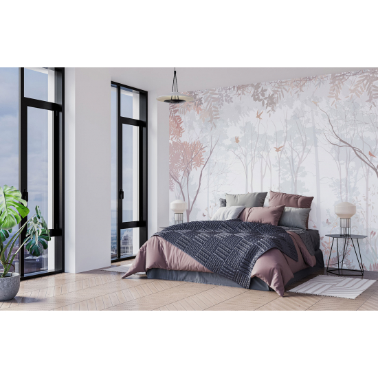 Panoramic Wallpaper - Kid Wall Mural - Forest