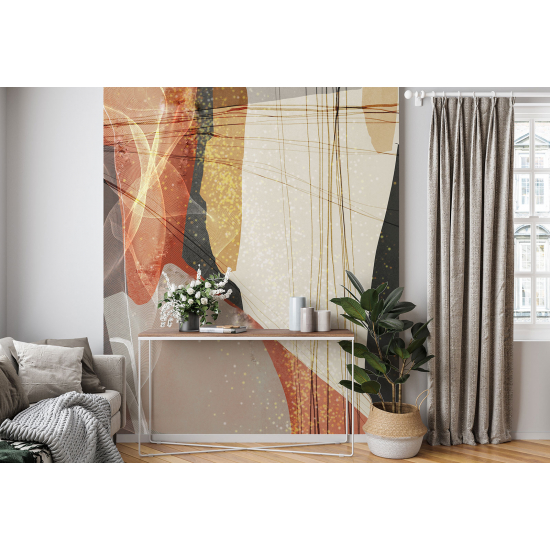 Panoramic Wallpaper - Wall Mural - Abstract