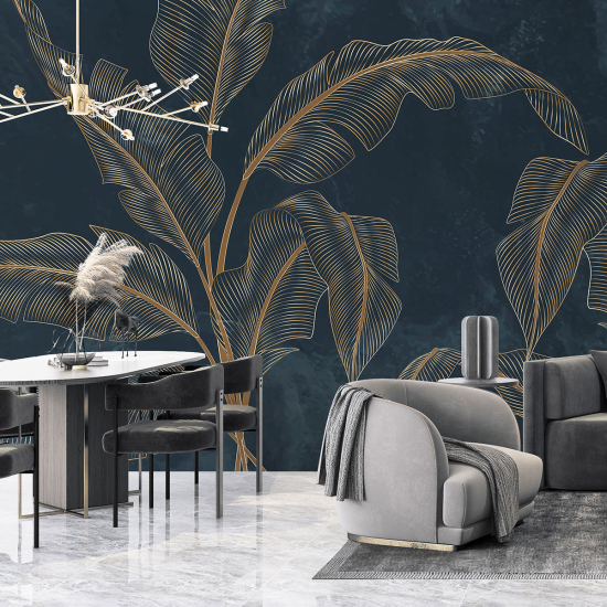 Panoramic Wallpaper - Wall Mural - Banana Stems