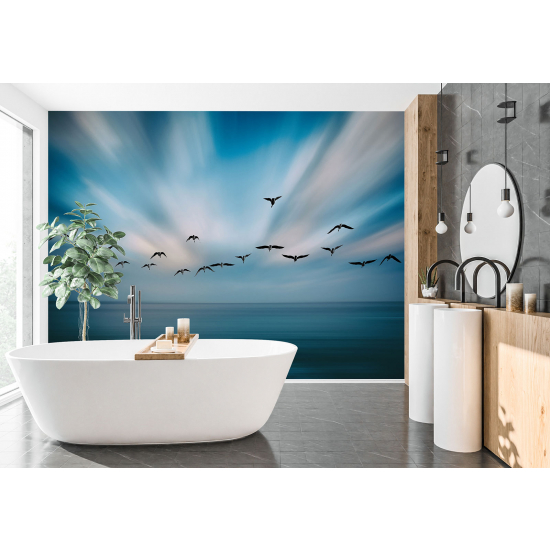 Panoramic Wallpaper - Wall Mural - Birds