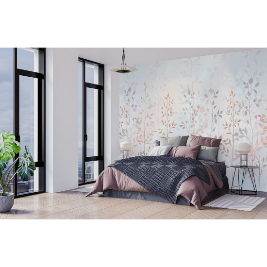 Panoramic Wallpaper - Wall Mural - Branches