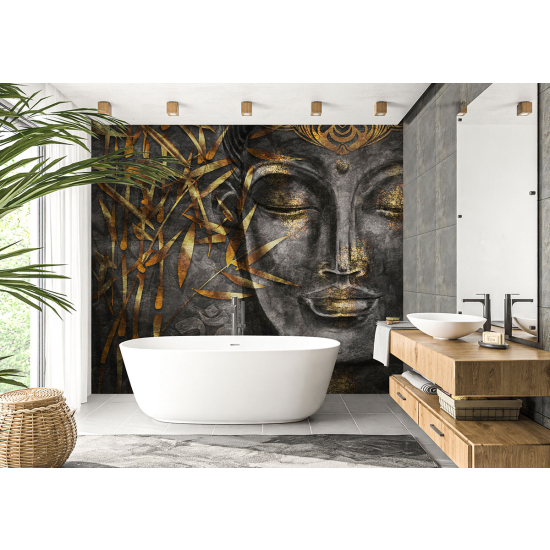 Panoramic Wallpaper - Wall Mural - Buddha