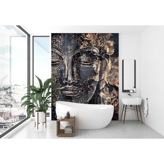 Panoramic Wallpaper - Wall Mural - Buddha