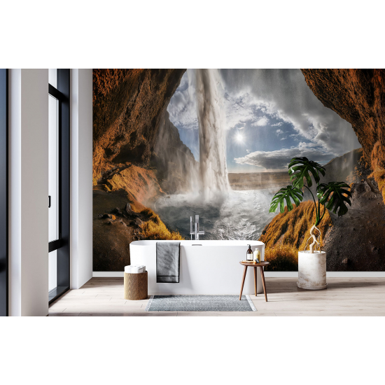 Panoramic Wallpaper - Wall Mural - Cave