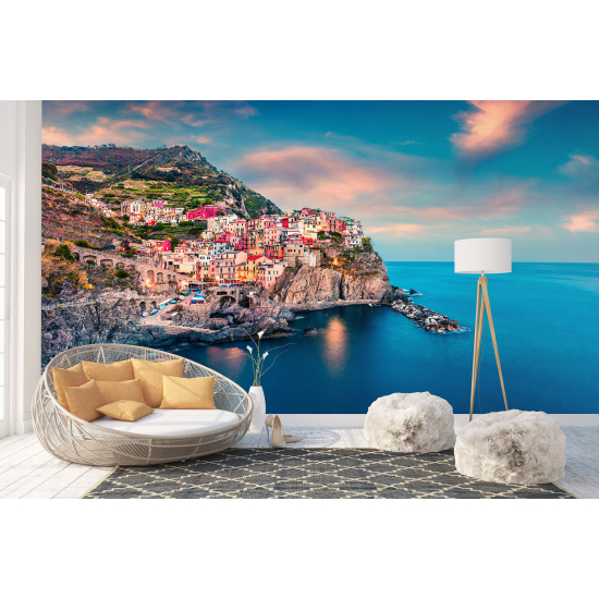 Panoramic Wallpaper - Wall Mural - Cinque Terre Italy