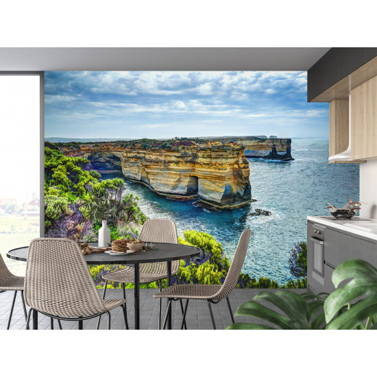 Panoramic Wallpaper - Wall Mural - Cliffs