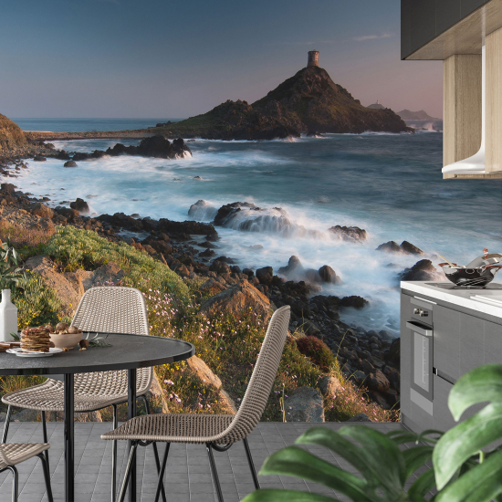 Panoramic Wallpaper - Wall Mural - Corsica Sanguinaires Islands