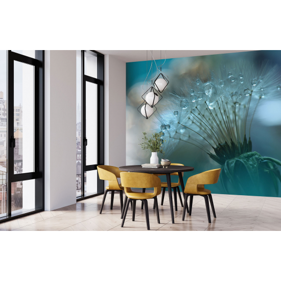 Panoramic Wallpaper - Wall Mural - Dandelion