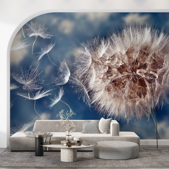 Panoramic Wallpaper - Wall Mural - Dandelion