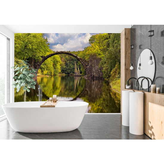 Panoramic Wallpaper - Wall Mural - Devil's Bridge