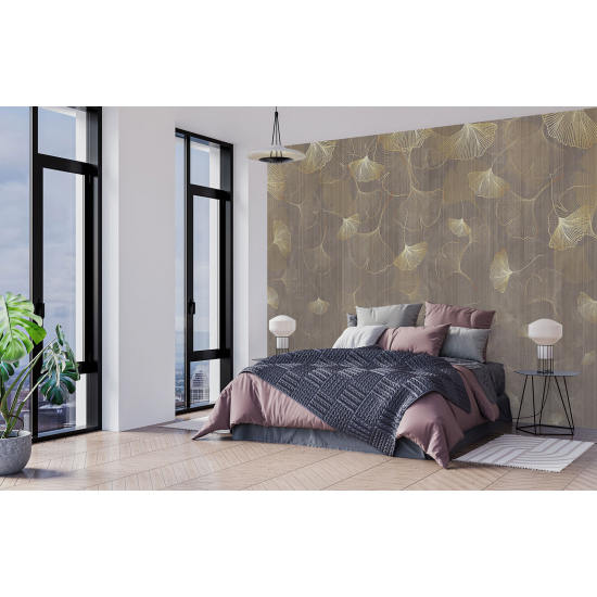 Panoramic Wallpaper - Wall Mural - Flowers