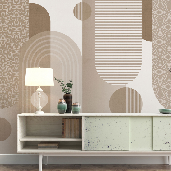 Panoramic Wallpaper - Wall Mural - Geometric