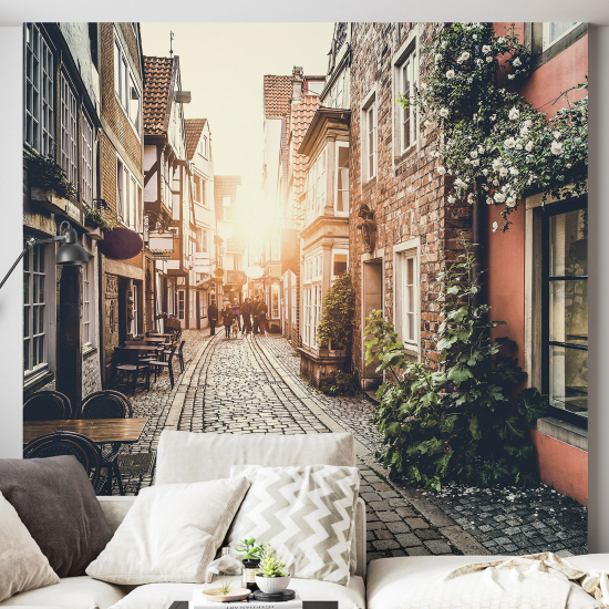 Panoramic Wallpaper - Wall Mural - German village