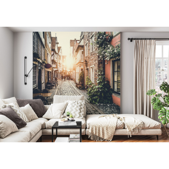 Panoramic Wallpaper - Wall Mural - German village