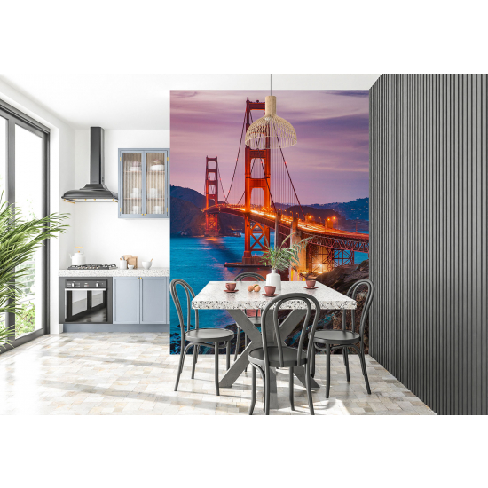 Panoramic Wallpaper - Wall Mural - Golden Gate Bridge