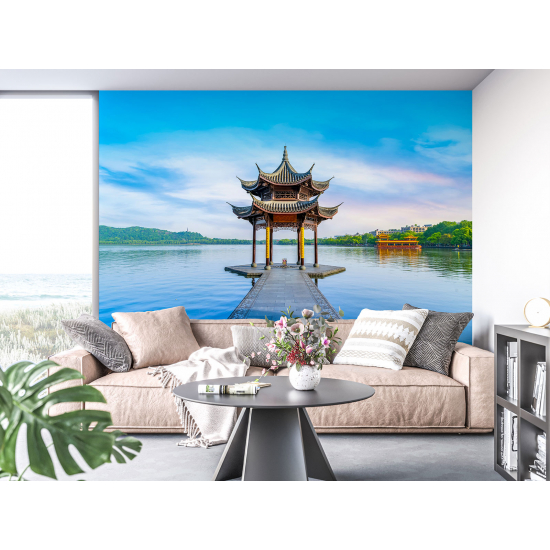 Panoramic Wallpaper - Wall Mural - Hangzhou China