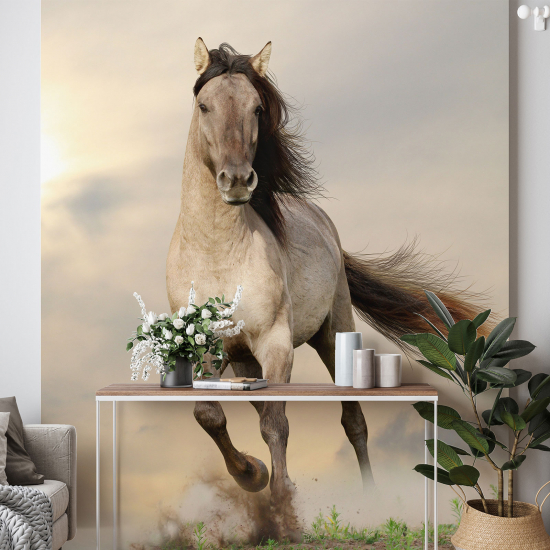 Panoramic Wallpaper - Wall Mural - Horse