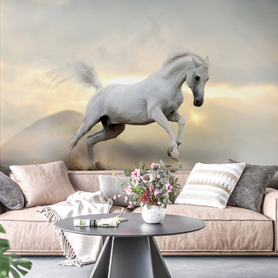 Panoramic Wallpaper - Wall Mural - Horse