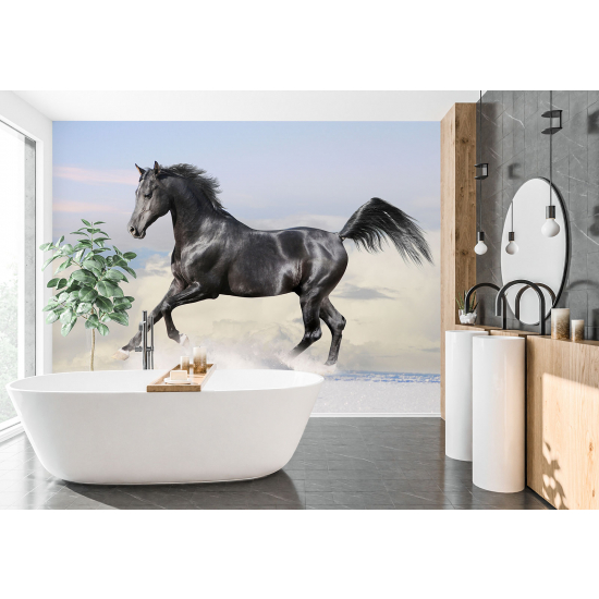 Panoramic Wallpaper - Wall Mural - Horse