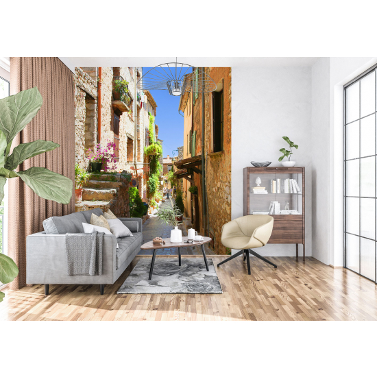 Panoramic Wallpaper - Wall Mural - Italian Alley