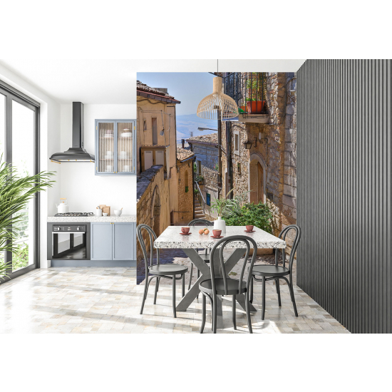 Panoramic Wallpaper - Wall Mural - Italian Alley