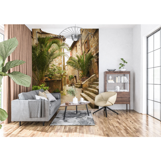 Panoramic Wallpaper - Wall Mural - Italian Alley