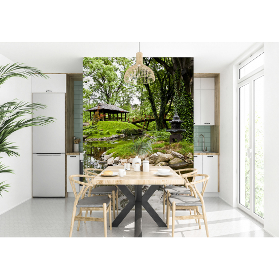 Panoramic Wallpaper - Wall Mural - Japanese Garden