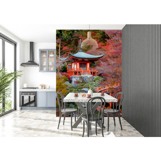 Panoramic Wallpaper - Wall Mural - Japanese Temple