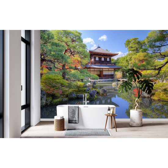 Panoramic Wallpaper - Wall Mural - Japanese Temple