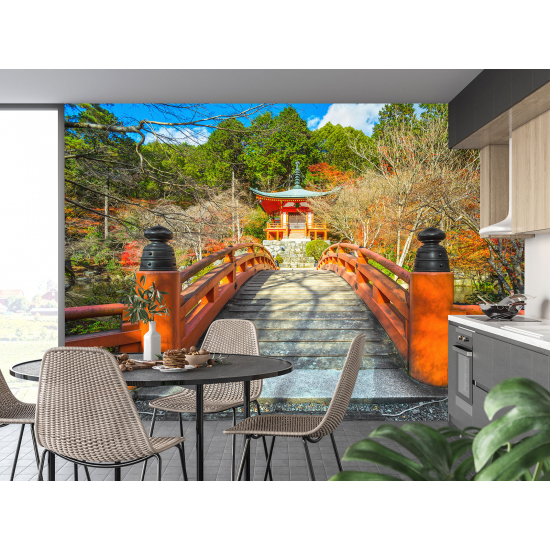 Panoramic Wallpaper - Wall Mural - Japanese Temple