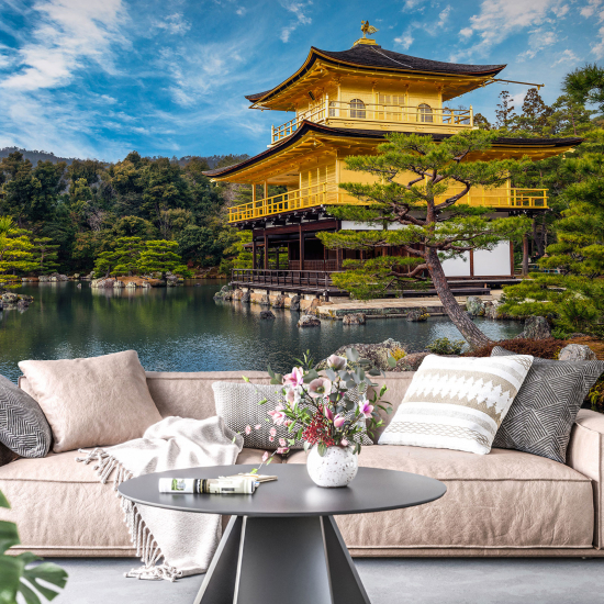 Panoramic Wallpaper - Wall Mural - Japanese Temple