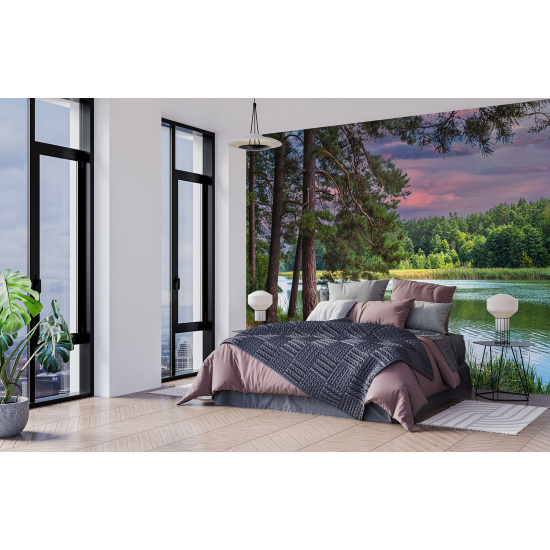 Panoramic Wallpaper - Wall Mural - Lakeside