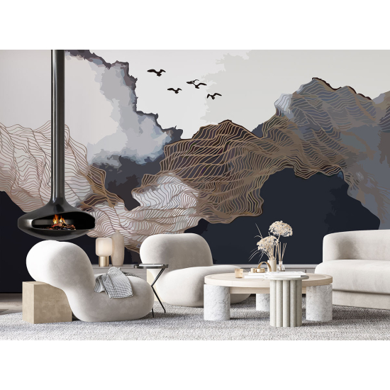 Panoramic Wallpaper - Wall Mural - Landscape Design