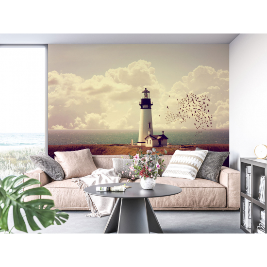 Panoramic Wallpaper - Wall Mural - Marine lighthouse