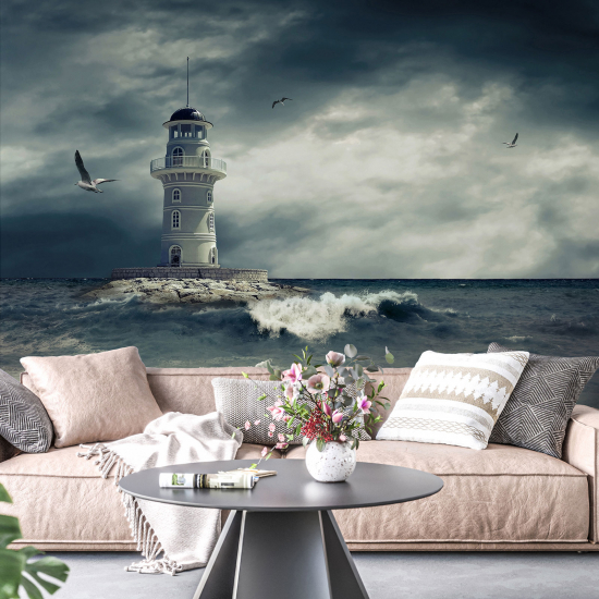 Panoramic Wallpaper - Wall Mural - Marine lighthouse