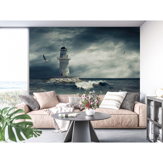 Panoramic Wallpaper - Wall Mural - Marine lighthouse