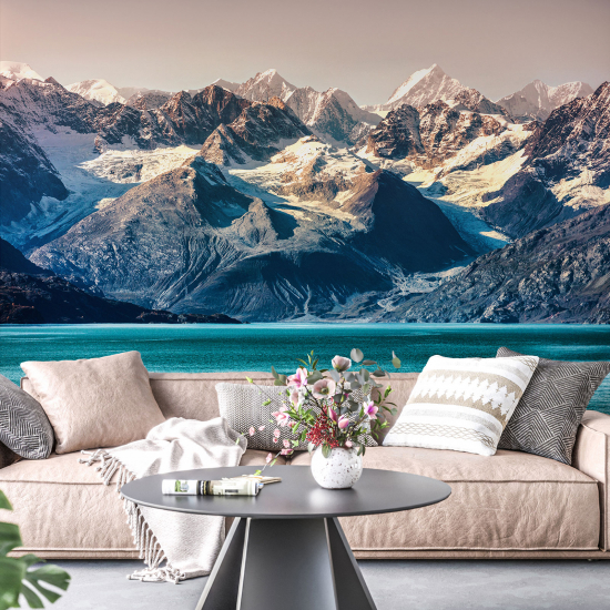 Panoramic Wallpaper - Wall Mural - Mountains