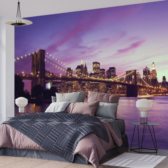 Panoramic Wallpaper - Wall Mural - New York