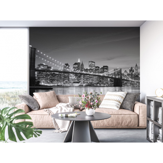 Panoramic Wallpaper - Wall Mural - New York Bridge