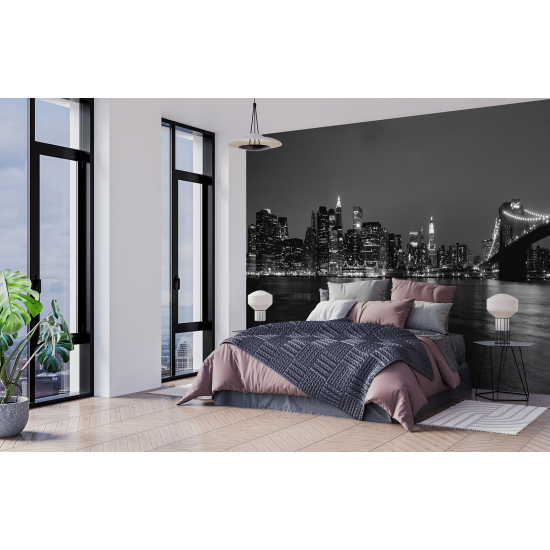 Panoramic Wallpaper - Wall Mural - Panorama New York