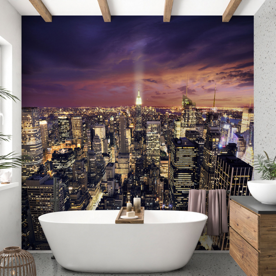 Panoramic Wallpaper - Wall Mural - Panorama New York