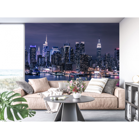 Panoramic Wallpaper - Wall Mural - Panorama New York