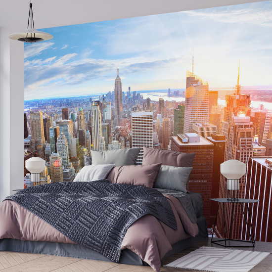 Panoramic Wallpaper - Wall Mural - Panorama New York