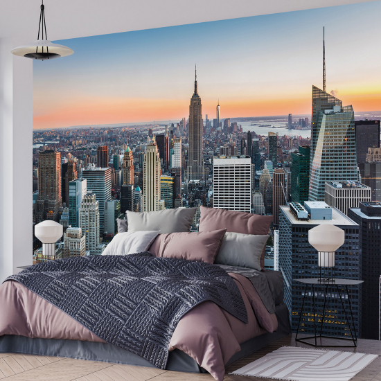 Panoramic Wallpaper - Wall Mural - Panorama New York