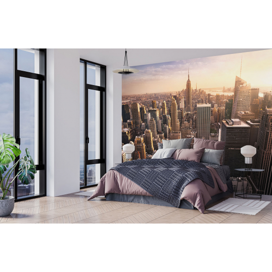 Panoramic Wallpaper - Wall Mural - Panorama New York