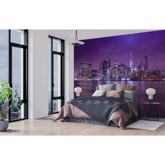 Panoramic Wallpaper - Wall Mural - Panorama New York